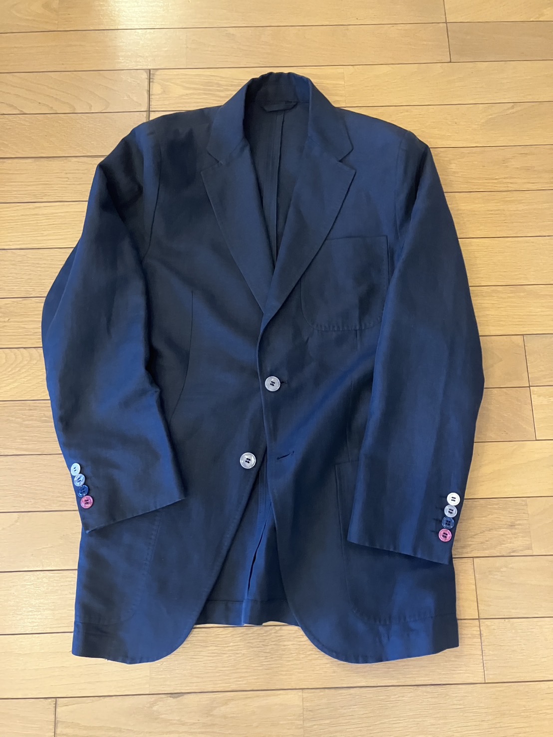 ブライアンダラス麻ジャケット