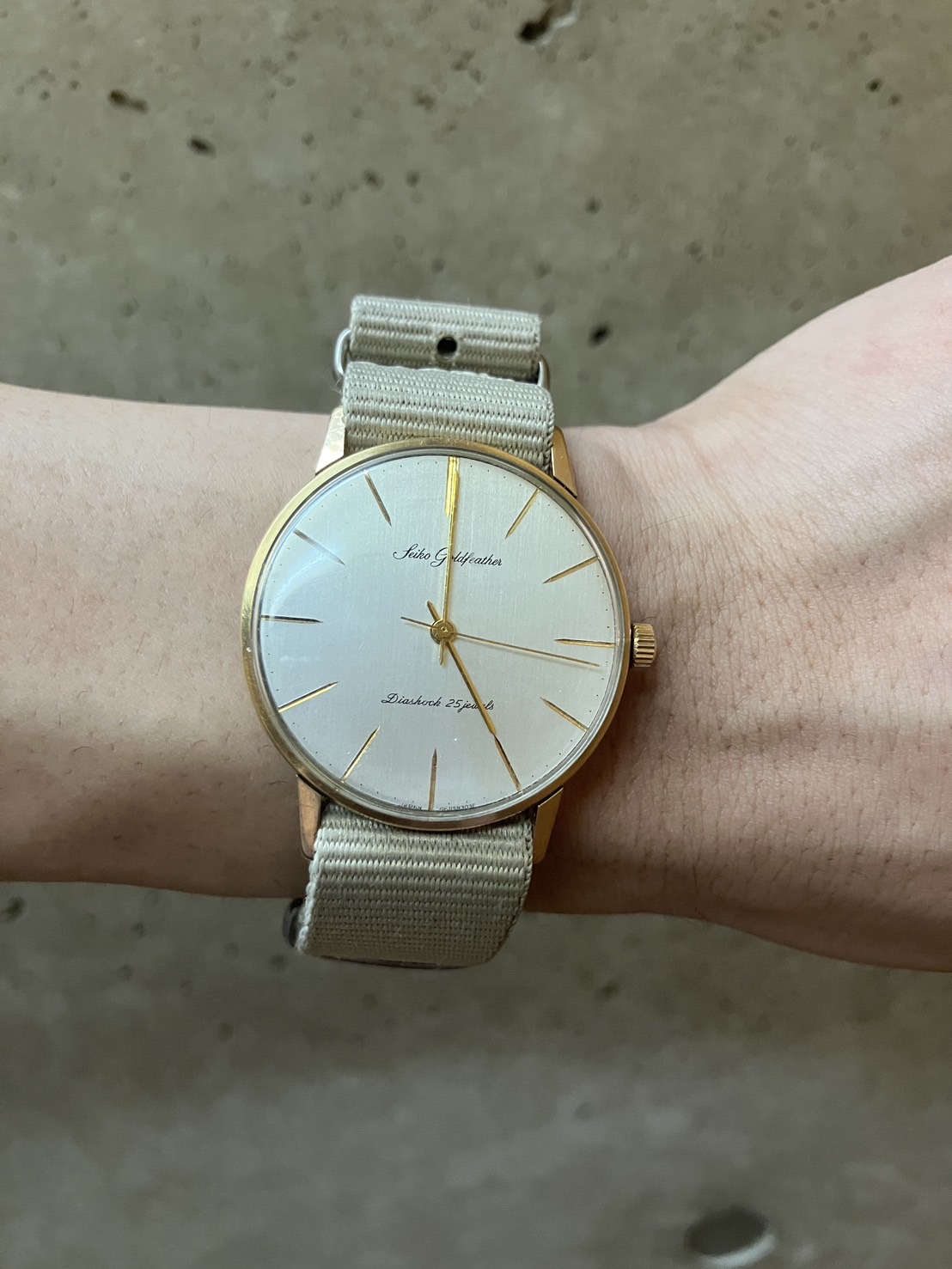 アンティークゴールド　ＳＥＩＫＯ　手巻き